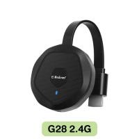 ราคา Mirascreen FullHD 1080P อุปกรณ์สะท้อนหน้าจอแบบไร้สาย G28 5G Dual Band โปรเจคเตอร์ HDMI Dongle TV Stick miracast Airplay (21414554964)