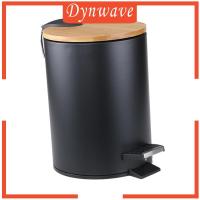 ราคา Dynwave ถังขยะขั้นบันได พร้อมฝาปิดไม้ไผ่ สําหรับห้องนอน สํานักงาน (21031900138)