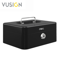 ราคา Vusign เซฟนิรภัยแบบพกพา เซฟหิ้ว กล่องใส่เงิน กล่องเหล็กเก็บเงิน กล่องเซฟ ขนาดเล็กกระทัดรัด มีหูหิ้ว Cash Box (21468095905)