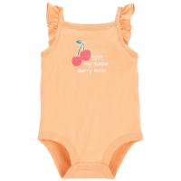 ราคา คูปอง 2 ต่อ Carters Bodysuit 1Pc Brown Cherry L8 คาร์เตอร์เสื้อผ้าชุดบอดี้สูทพิมพ์ลาย (16230463375)