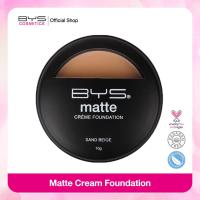 ราคา ส่งฟรี BYS Cosmetics Matte Crème Foundation 7 g รองพื้นเนื้อครีมแบบแมตต์ ปกปิดผิวจาก รอยดำแดง และปัญหาผิว (17447681316)