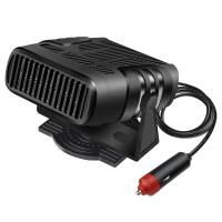 ราคา เครื่องทำความร้อนแบบพกพาพัดลมทำความเย็น Auto ฮีตเตอร์ติดรถยนต์ตัวกำจัดไอน้ำที่ละลายน้ำแข็ง200W เครื่องทำความร้อนกระจกการหมุน360องศา (7125312185)