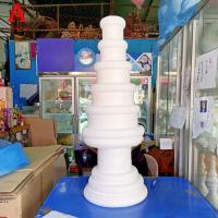 ราคา โฟมบายศรี 5ชั้น สูง41นิ้ว ฐาน15นิ้ว มีพุ่มยอด โฟมพานพุ่ม โฟมทำบายศรี โฟมทำพาน โฟมพุ่ม โฟมวงกลม โฟมแผ่น (10101457904)