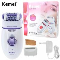 ราคา Kemei km 2668 เครื่องกำจัดขนไฟฟ้า 2 in 1 ทั้งถอนและโกน รุ่ คละสีบ (21408781403)