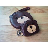 ราคา กระเป๋าสตางค์น่ารัก แพ็คคู่ ใส่บัตร ใส่เหรียญ หนังวัวแท้เย็บมือทั้งใบ (20749406874)