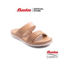 ราคา Bata Comfit บาจา คอมฟิต รองเท้าแตะผู้หญิง รองเท้าเพื่อสุขภาพ รองเท้าแตะแฟชั่น เสริมสุขภาพ สูง 1 นิ้ว สำหรับผู้หญิง รุ่น Claudia สีคาเมล 6613277 (13279955378)