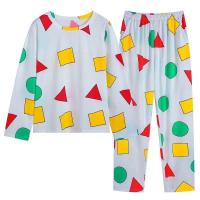 ราคา ส่งฟรี ชุดนอน ชุดนอนชินจัง เนื้อผ้าคอตตอนใส่สบาย ใส่แล้วผ้าไม่ยับ (21429793548)