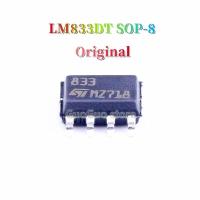 ราคา LM833DT ของแท้ SOP 8 LM833D 10ชิ้น LM833 SOP8เสียงรบกวนต่ำ IC เครื่องขยายเสียงของแท้ใหม่ (17924626169)