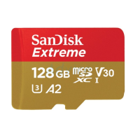 ราคา SanDisk Extreme microSDXC SQXAA 128GB V30 U3 C10 A2 UHS I 190MB s R 90MB s W 4x6 Lifetime Limited ME6 000953 (21389487364)