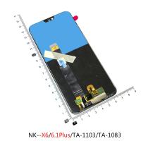 ราคา สำหรับจอแสดงผล LCD Nokia 6 TA 1021 TA 1033 6 1หน้าจอ Lcd TA 1016 TA 1043 6 1คอนเนคเตอร์ LCD X6 6 1Plus ชิ้นส่วนตัวซ่อมหน้าจอสัมผัส (20020405383)