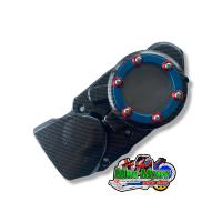 ราคา ครอบจานไฟหน้าแดช LS LS125 งานเคฟล่า ฝาครอบสเตอร์หน้า ฝาครอบปิดจานไฟแต่งแดช อะไหล่แต่งรถ อะไหล่แต่งแดช Ls Ls125 (18731783004)