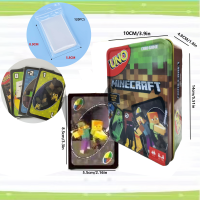 ราคา การ์ดเกมอูโน่ ไพ่อูโน่ UNO Wild UNO Flip UNO เกมกล่องเหล็ก คลาสสิก (21385022668)