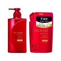 ราคา Tsubaki ซึบากิ แชมพู พรีเมี่ยม มอยส์ วอลลุ่ม แอนด์ รีแพร์ 490 มล ถุงเติม 330 มล (21388011416)