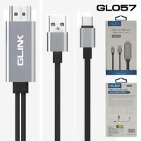 ราคา Glink GL 057 USB Type C To HDTV Cable Mobile Phone HDTV ต่อมือถือออกจอนอก (21507743953)