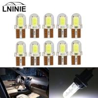 ราคา 10ชิ้น หรี่ หลอดไฟ LED ขั้ว T10 หุ้มซิลิโคนกันน้ำ ไฟหรี่ ไฟเลี้ยว ไฟส่องป้าย ไฟวัดบูส ไฟเพดาน (21491171945)