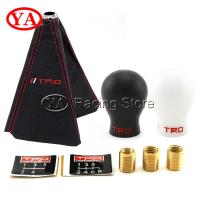 ราคา หัวลูกบิดหัวเกียร์รถยนต์การเเข่ง TRD และบูตฝาครอบหัวเกียร์ (19926849633)