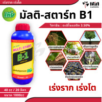 ราคา วิตามิน B 1 บี1 มัลติ สตาร์ท ขนาด 1 ลิตร ยาเร่งราก บำรุง ราก วิตตามิน บี1 vitamin b1 ยา เร่งราก rooter บำรุงราก น้ำยา b1 เพิ่มการ แตกราก ปุ๋ยราก start น้ำยาเร่งราก (21717575401)
