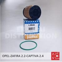 ราคา Purflux ไส้กรองน้ำมันเครื่อง L264A Chevrolet Captiva Zafira 2 2 2 4 เบนซิน (6250002594)