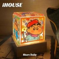 ราคา Crayon Shin chan โคมไฟ DIY โคมไฟกลางคืน LED รูปชินจังน่ารักสร้างสรรค์ DIYน่ารักมากไว้ตกแต่งห้อง (21688819403)