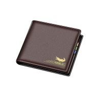 ราคา กระเป๋าสตางค์ หนัง PU ลายหนังจระเข้ คุณภาพสูง สไตล์คลาสสิก สําหรับผู้ชาย (21655990345)