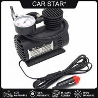 ราคา 12V 300PSI Car Air Pump with Gauge Portable Tire Pump High Precision Heavy Duty Tire Inflator Electric Compact Air Pump (21598025077)