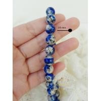 ราคา POOMJAI หินเคทูบลูแจสเปอร์ K2 Blue Jasper กำไลหินมงคล กำไลหินแท้ กำไลหินธรรมชาติ Lucky Stone ขนาด 8 12 มิล แบ่งขายเป็นเซต ฟรี ไหมร้อย (3914478521)