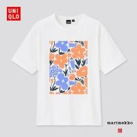 ราคา ย้อนยุค New Uniqlo Marimekko Womens T Shirt Short Sleeve Crew Neck Print 440697 UniqloS 5XL (21727294665)