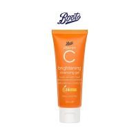 ราคา Boots Vitamin C Brightening Cleansing Gel บู๊ทส์ วิตามิน ซี ไบรท์เทนนิ่ง คลีนซิ่ง เจล 100 มล (10624383495)
