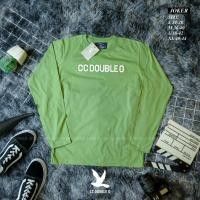 ราคา เสื้อยืดแขนยาว ปักcc ooผ้าคอตตอนสามารถใส่ได้ทั้งชายและหญิง smlxl (10414295777)