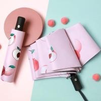 ราคา ร่มกันแดด ลายผลไม้ uv สีน่ารัก ร่มกันฝน EVA ลายสวยๆ น่ารัก ร่มกันUV ร่มกันยูวี ร่มพับได้ ร่มพับ ร่ม uv Umbrella (10309499903)