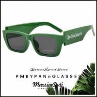 ราคา พร้อมส่ง รุ่นDro75 แว่นกันแดด แว่น Palm An gel สีขาว สีดำ สีเขียว แว่นแบรนด์ แว่นตาแฟชั่น แว่นตาทรงฮิต (16345771883)