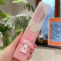 ราคา โทรตินิค ซานริโอ ชุดตะเกียบพร้อมหลอดชุดเครื่องใช้บนโต๊ะอาหารน่ารักพกพาได้ช้อนและส้อมและตะเกียบชุดช้อนส้อมพกพาชุดของขวัญและตะเกียบ Kuromi Mylody KT (20243310810)