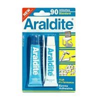 ราคา ARALDITE กาวอีพอกซ์ซี่สีใส ขนาด 2 X 17 มล รุ่น Standard แบบผสม 2 หลอด แห้งช้าภายใน 90 นาที เมื่อแห้งแล้วจะไม่หดตัว ทนความร้อนได้ถึง 200 C อารัลไดท์ (21712769924)