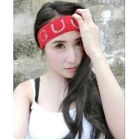 ราคา พร้อมส่ง ผ้าคาดผม กุชชี่แดง (11273951525)