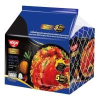 ราคา แพ็ก5ซอง Nissin นิชชิน บะหมี่กึ่งสำเร็จรูป แบบซอง 60 73 กรัม มาม่าเผ็ด รสไก่เผ็ดเกาหลี ต้นตำรับเกาหลี ญี่ปุ่น (21527092182)