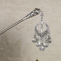 ราคา ปิ่นปักผมชุบเงินวินเทจคลาสสิกสำหรับผู้หญิงแท่งเครื่องประดับผม Headwear ดอกไม้โบราณปิ่นปักผมห้อยตุ้งติ้งแกะสลัก (18301325955)