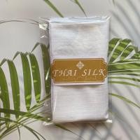 ราคา 2024 Thai Lanna Scarf ผ้าพันคอไทยสไตล์ล้านนา ผ้าพันคอผ้าฝ้ายสีพื้น ชายภู่ ผ้าเปลือกไหม สไตล์ล้านนา (21712841190)