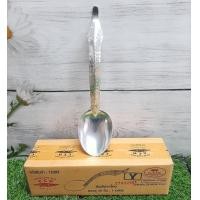 ราคา ทัพพีลายไทย สีเงิน จระเข้ ขนาด7x28ซม ทัพพีตักข้าว ทัพพีลายไทย ทักพีตักบาตร ทำบุญ ทัพพีร้านอาหารไทย ทัพพีตักข้าว (5497098647)