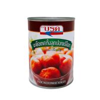 ราคา บรูค มะเขือเทศลูกในน้ำมะเขือเทศ 567 กรัม Brook Peeled Whole Tomato 567 G (21110289232)