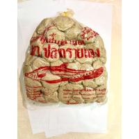 ราคา ลูกชิ้นปลาระเบิด ตราปลากรายแดง 1000 กรัม แบบแหลม (20539447668)