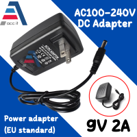 ราคา Power Adapter AC 100 240V To DC 9V 2A Supply Converter 9V 2A 5 5x2 5 mm AC To DC 9V 2A 5 5x2 5mm Power Supply Adapter Charger หัว 2 5 mm อะแดปเตอร์ Adapter 9V 2A (17381030297)