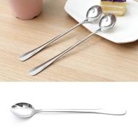 ราคา Long Handle Spoons Stainless Steel Elegant Multi Functional Stirring Spoons for Coffee Tea Dess (18193146197)