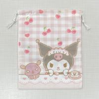 ราคา ถุงผ้าหูรูด ลายการ์ตูน ใบใหญ่ 26x30cm (16439926487)