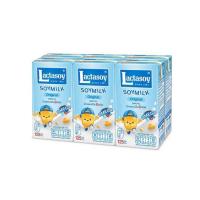 ราคา 6 รสชาติ แลคตาซอย นมถั่วเหลือง UHT ขนาด 125 มล (21457035355)