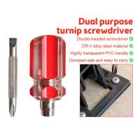 ราคา DIPPRUN ไขควงขนาดเล็ก2ทางไขควง38มม 2 In 1ขนาดกระทัดรัดรูแบนไขควงหัวฟิลิปส์ Pemutar Skru (19662183142)