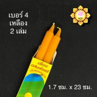 ราคา เทียนกล่องคู่แสงจันทร์ เหลือง ขาว แดง ไร้น้ำตา เบอร์2 3 4 5 6 7 (7514773121)