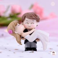 ราคา คู่บ่าวสาว เซต 2 ชิ้น ตุ๊กตาจิ๋ว โมเดลจิ๋ว แต่งสวน ตุ๊กตาแต่งสวนจิ๋ว ตุ๊กตาจัดสวนถาด (21758033994)