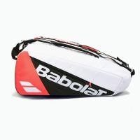 ราคา Babolat กระเป๋าเทนนิส RH6 Pure Strike Tennis Bag White Black Red 751226 (21522614636)