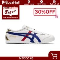ราคา ONITSUKA TIGER MEXICO 66 HERITAGE ผู้ชายผู้หญิงกีฬารองเท้าผ้าใบรองเท้าหนังสีทอง D507L (20936396859)