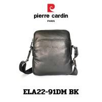 ราคา Pierre cardin ปีแอร์การ์แดง กระเป๋าสะพายข้างหนังแท้ กระเป๋าหนังสะพายข้าง กระเป๋าเอกสาร มีช่องใส่ของเยอะ รุ่น ELA22 91DM พร้อมส่ง (20824365465)